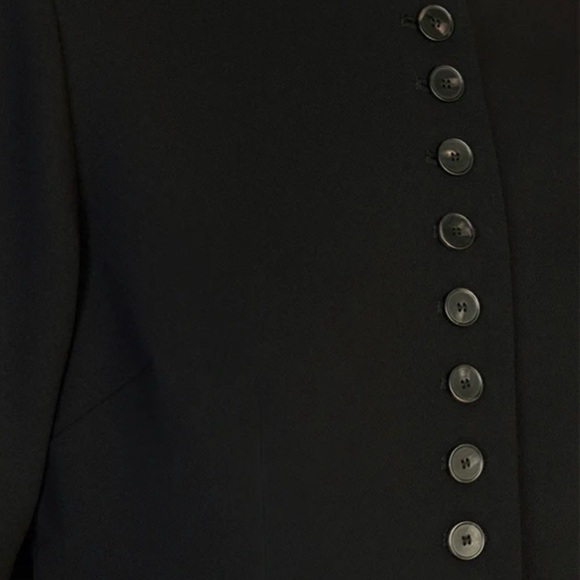 NWT DISSH Lia Button-Down Mini Dress Black Size 2 - Picture 7 of 10